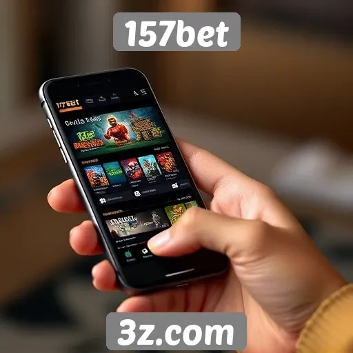 Usabilidade do aplicativo móvel do 157bet